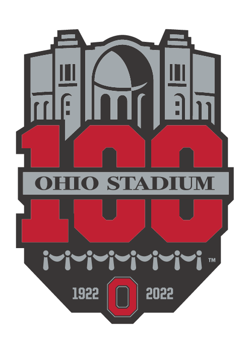 Ohio Stadium 100th Birthday Mark, full color variant, cell 2
