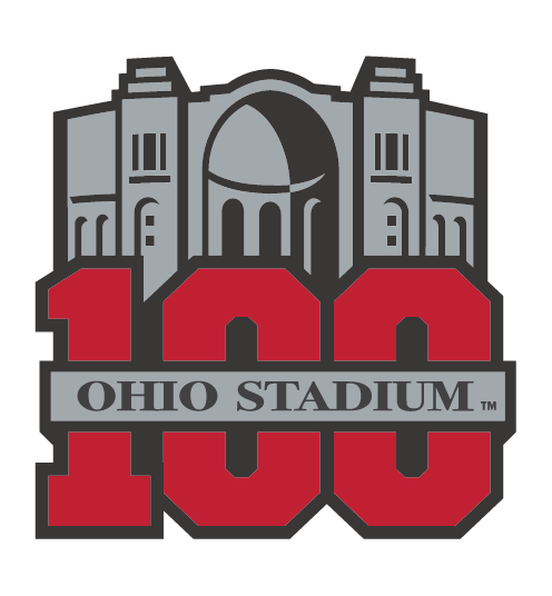 Ohio Stadium 100th Birthday Mark, full color variant, cell 7