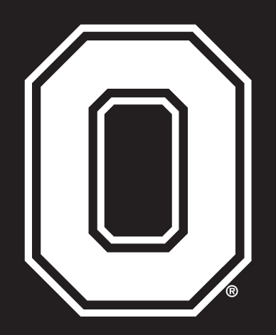 Block O, white with black outline variant