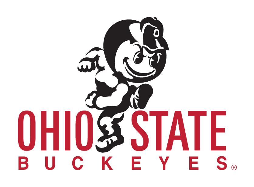 Brutus Buckeye logo, color variant