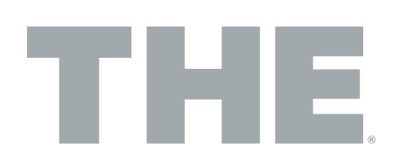 THE wordmark, grey variant, cell 46