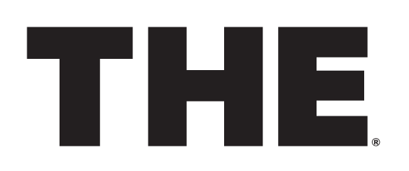 THE wordmark, black variant, cell 47