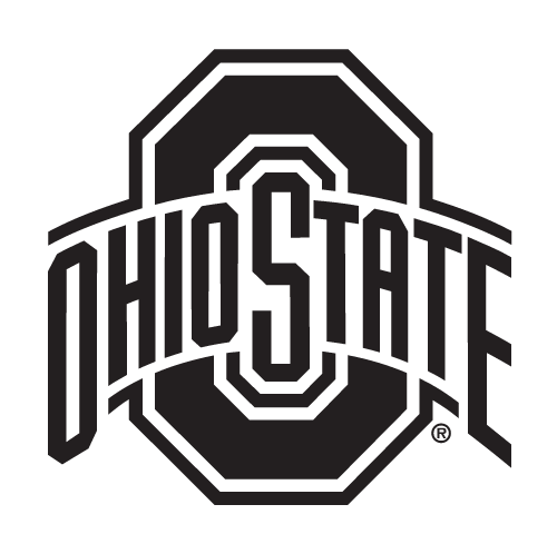 Ohio State logo, black outline variant