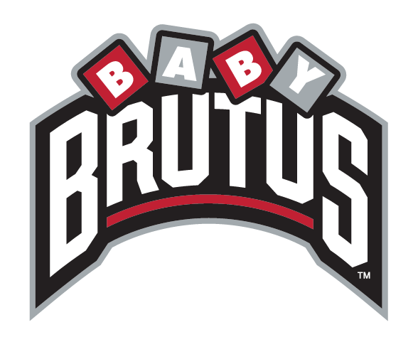 Baby Brutus, wordmark, color variant
