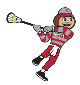 Brutus Buckeye, lacrosse, color variant