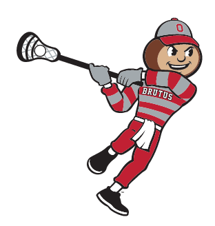 Brutus Buckeye, lacrosse, color variant