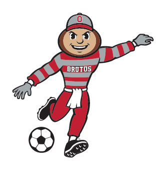 Brutus Buckeye, soccer, color variant