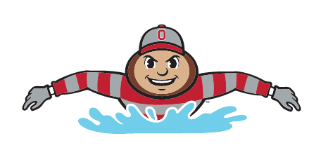 Brutus Buckeye, swimming, color variant