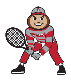 Brutus Buckeye, tennis, color variant