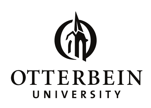 Otterbein University logo, black variant, cell 3