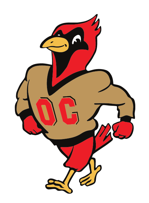 Otterbein Cardinals mascot, full color variant, cell 31