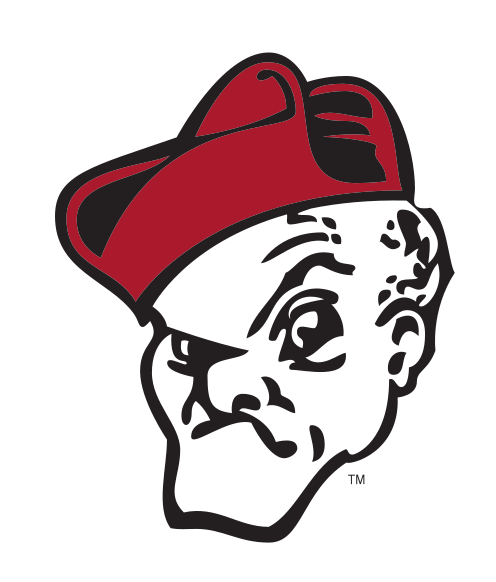 Bishop mascot head, full color variant, cell 15