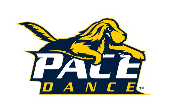 Pace University sport logo, mascot with wordmark and sport name variant, cell 59