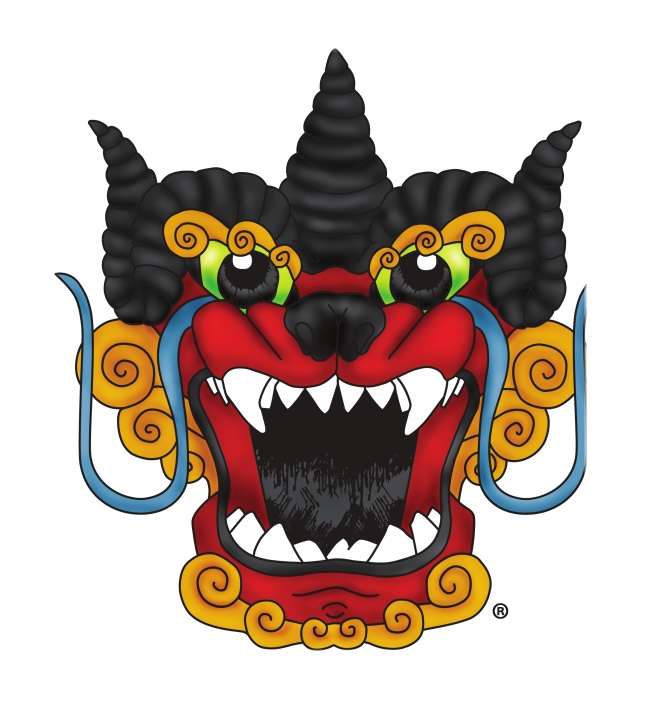 Boxer head mascot, full color variant, cell 9