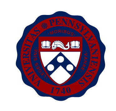 Penn Shield Circle, color on white variant, cell 105