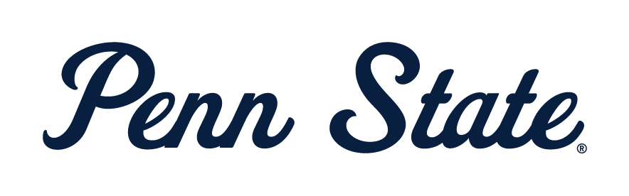 Penn State script wordmark, navy variant, cell 13