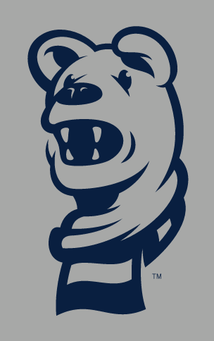 Mascot Head Mark, 1 color outline variant, cell 44