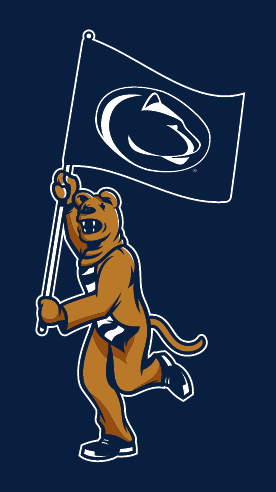 Mascot Flag Primary Mark, 1 color variant, cell 50