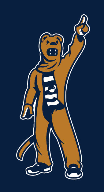 Nittany Lion mascot, full body, color variant, cell 56