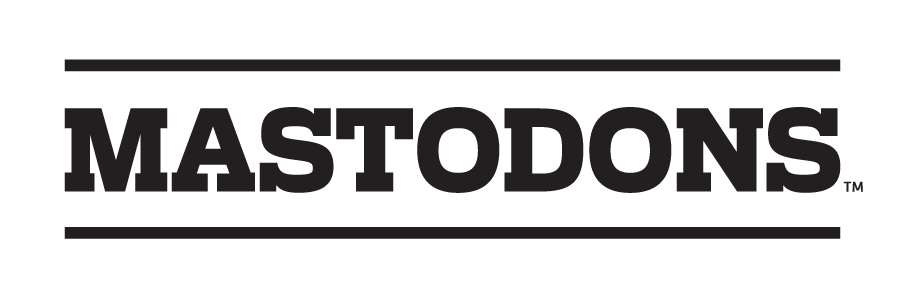 Mastodons wordmark, black variant, cell 26