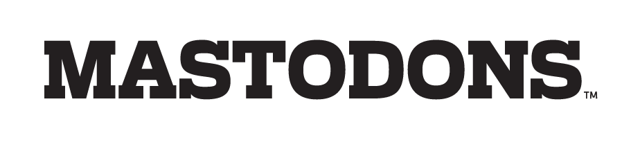 Mastodons wordmark, black variant, cell 29