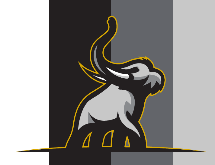mastodon head with line, full color variant, cell 39