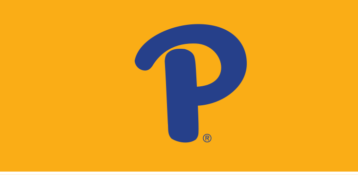 Script P, blue on gold variant, cell 26