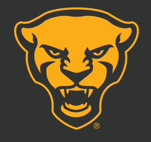 Panther Head, One Color Gold on Black variant, cell 57