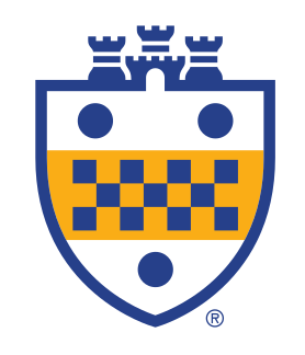 University of Pittsburgh shield, color variant, cell 77
