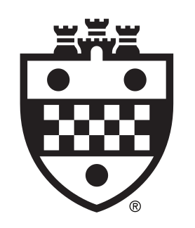 University of Pittsburgh shield, black variant, cell 80