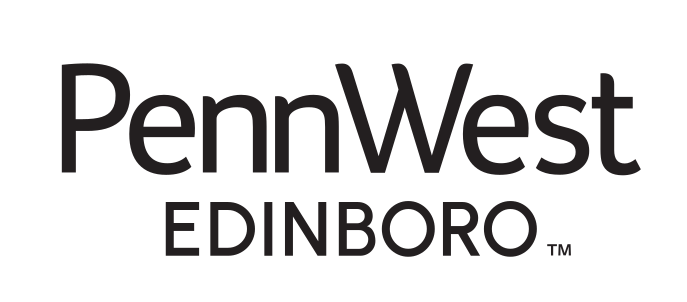 PennWest Edinboro, stacked black variant, cell 25