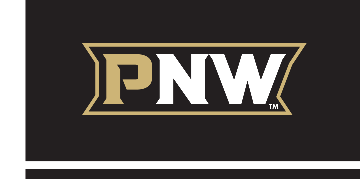 PNW wordmark, color on black variant, cell 50