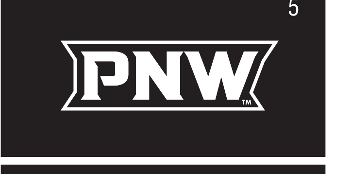 PNW wordmark, white on black variant, cell 52