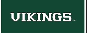 VIKINGS wordmark, solid green variant, cell 19