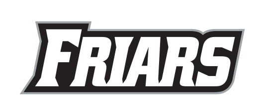 Friars wordmark, black/white variant, cell 16