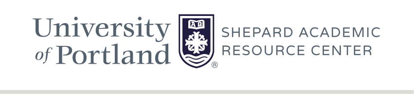 University of Portland Shepard Academic Resource Center, horizontal, full color variant, cell 292
