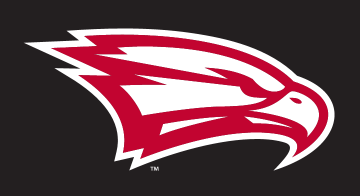 eagle head, red and white on black variant, cell 5