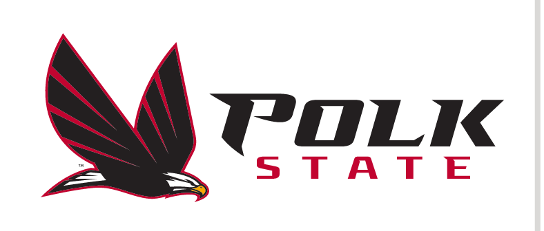 Polk State Eagle Head with Wings, full color variant, cell 34