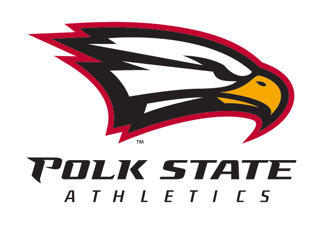 Polk State Athletics Eagle Head, full color variant, cell 36