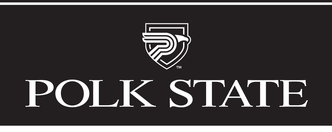 Polk State College, stacked, white variant, cell 72