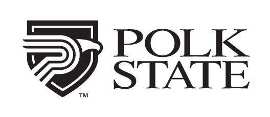 Polk State College, horizontal, black variant, cell 83