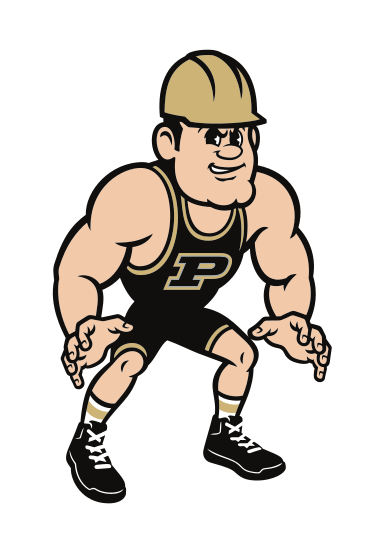 Purdue Pete wrestling mark, full color variant, cell 62