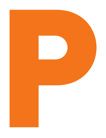 Princeton P, orange variant
