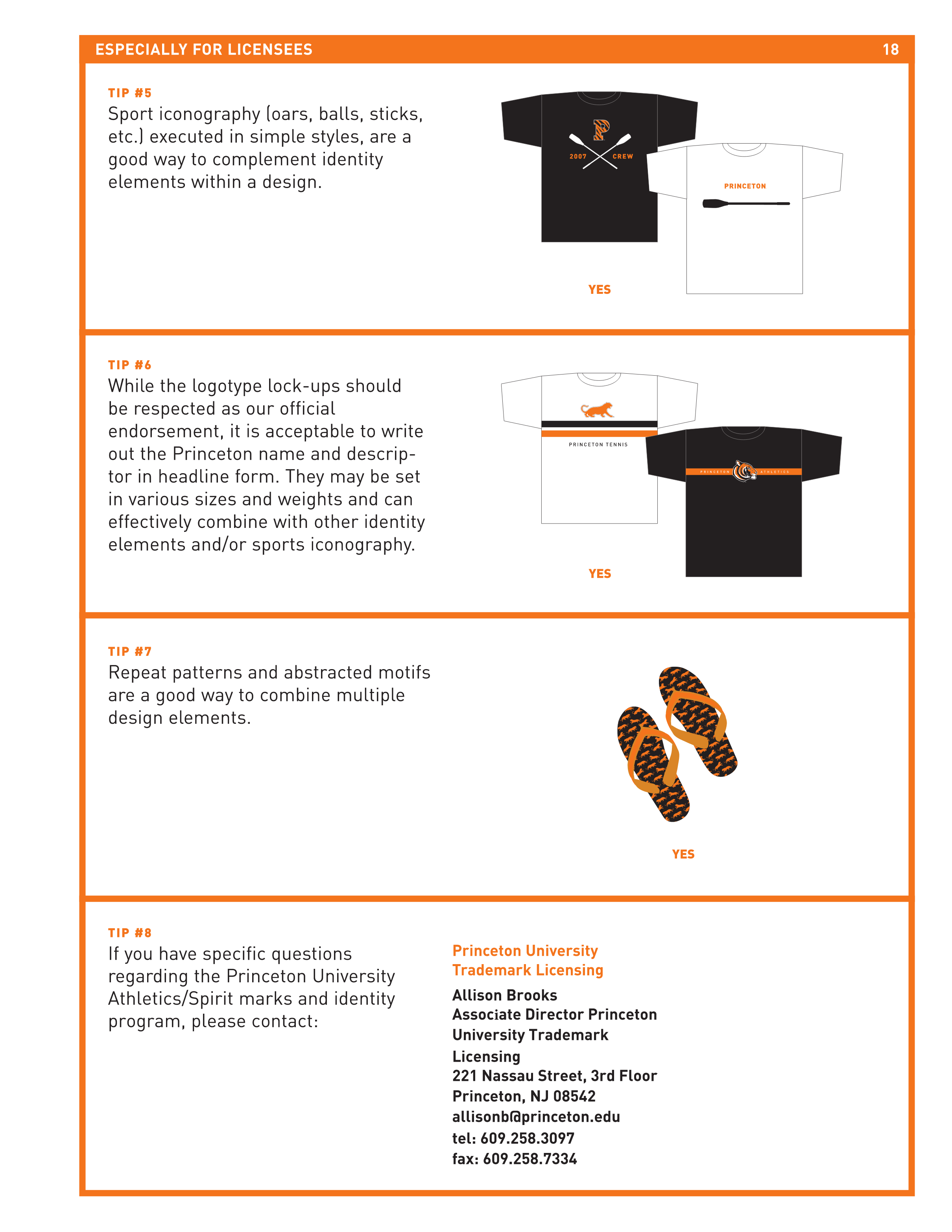 Full Page Guideline Sheet, Standard variant