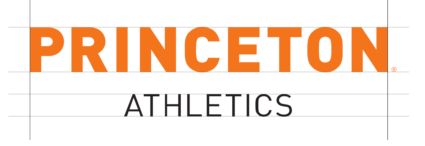 PRINCETON ATHLETICS, linear configuration variant, cell 1