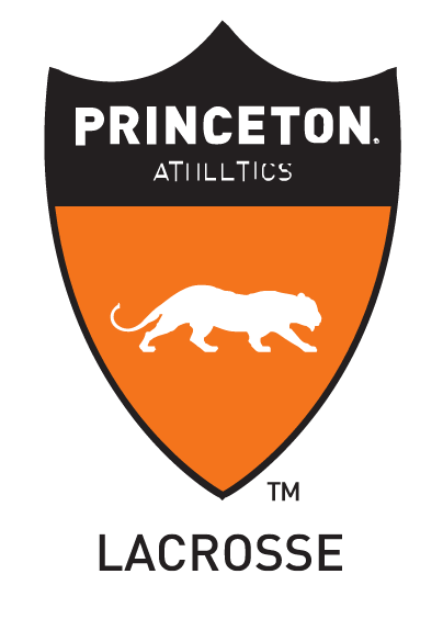 Princeton Shield, Athletics wordmark, Tiger silhouette, and Lacrosse wordmark variant, cell 8