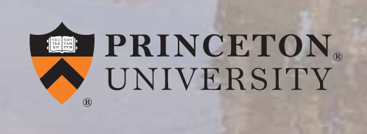 Princeton University logo, full color on subtle background variant
