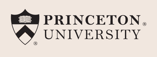 Princeton University logo, black on neutral light background variant