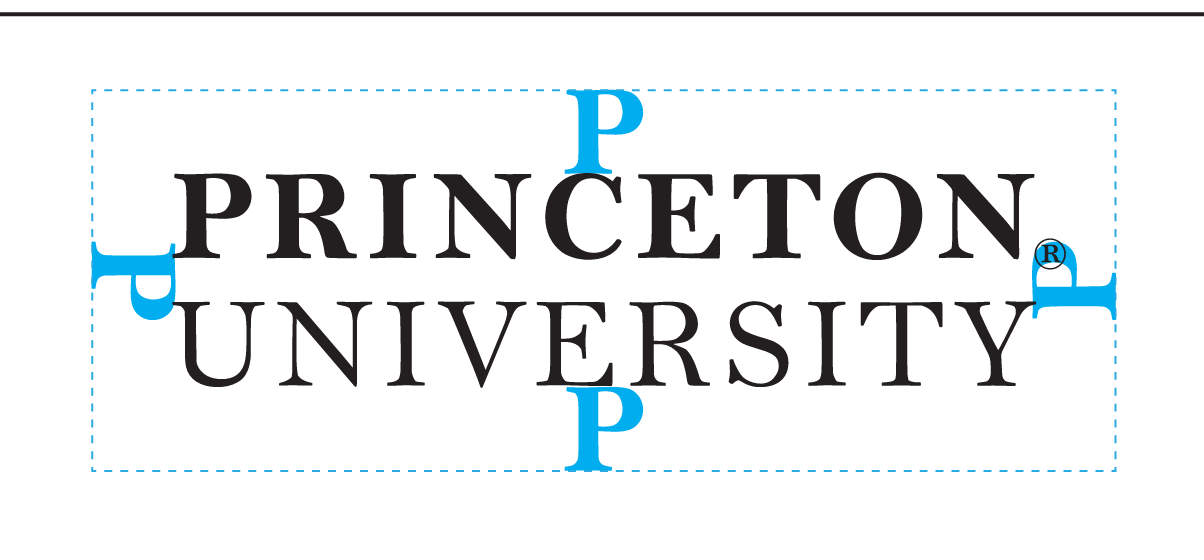 Princeton University, wordmark isolation variant