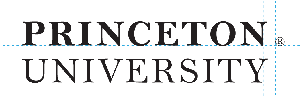 Princeton University wordmark, stacked variant